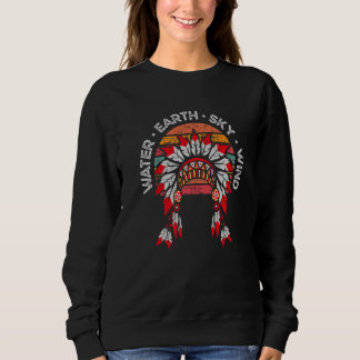Columbus American Regalia Tribe Ethnic Pride Premi Sweatshirt