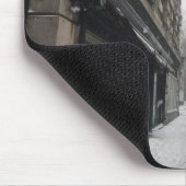 Columbus Avenue Liquor Store NYC Snowstorm Winter Mousepad (Ecke)