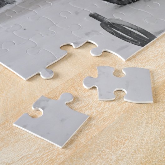 Columbus Avenue Liquor Store NYC Snowstorm Winter Puzzle (Seite)