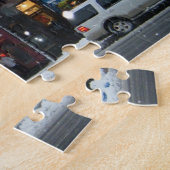 Columbus Avenue Upper West Side New York Snow NYC Puzzle (Seite)