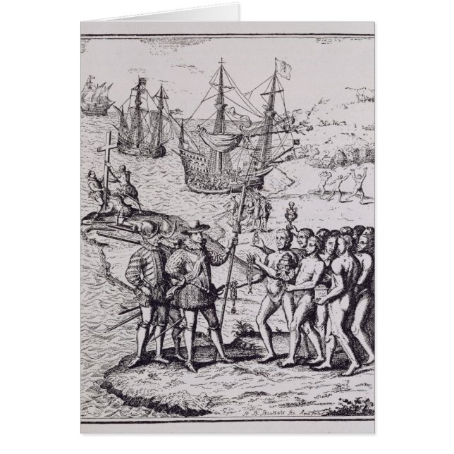 Columbus bei Hispaniola 2 (Vorne)