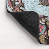 Columbus bei Hispaniola Mousepad (Ecke)