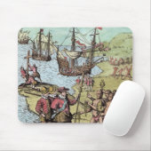 Columbus bei Hispaniola Mousepad (Mit Mouse)