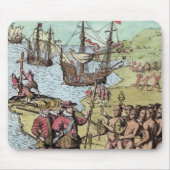Columbus bei Hispaniola Mousepad (Vorne)