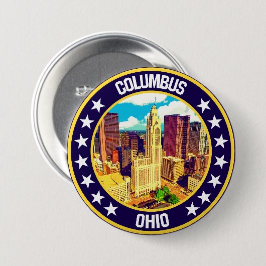 Columbus Button (Vorne & Hinten)