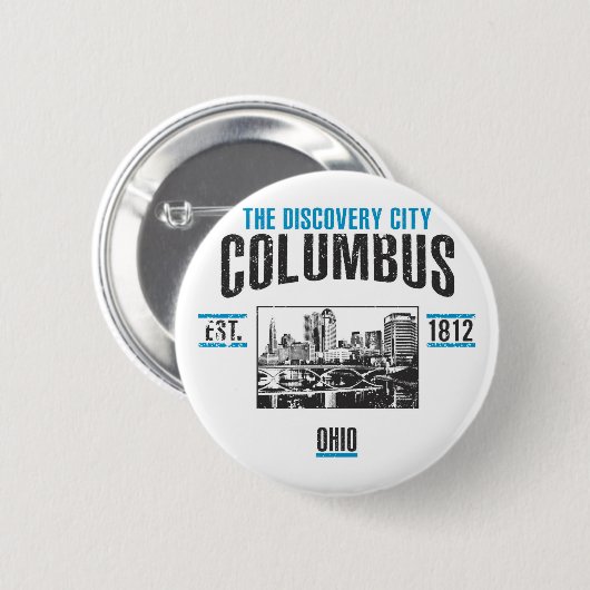 Columbus Button (Vorne & Hinten)
