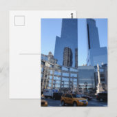Columbus Circle Architecture New York City NYC Postkarte (Vorne/Hinten)