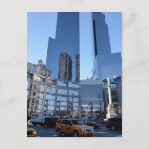 Columbus Circle Architecture New York City NYC Postkarte
