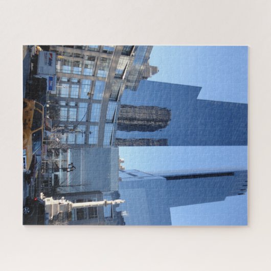 Columbus Circle Architecture New York City NYC Puzzle (Horizontal)