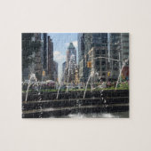 Columbus Circle Architecture New York City NYC Puzzle (Horizontal)