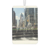Columbus Circle New York City NYC Water Fotain Autolufterfrischer (Rückseite)
