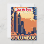 Columbus City, OH, Save The Date (Vorderseite)