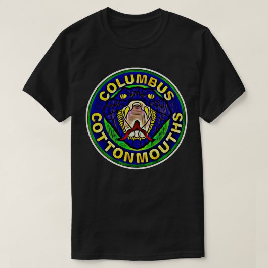Columbus Cottonmouths Hockey T-Shirt (Design vorne)