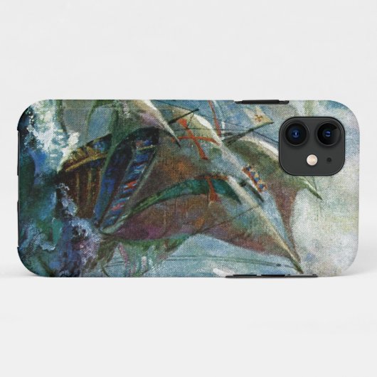 Columbus Day Case-Mate iPhone Hülle (Rückseite (Horizontal))