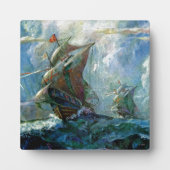 Columbus Day Fotoplatte (Vorderseite)