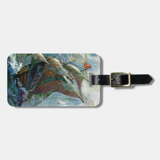 Columbus Day Gepäckanhänger (Vorderseite horizontal)