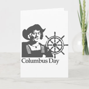 Columbus Day Karte