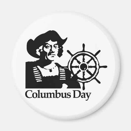 Columbus Day Magnet (Vorne)