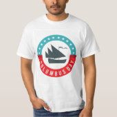Columbus Day Men-T-Shirt T-Shirt (Vorderseite)