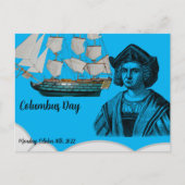 Columbus day postkarte (Vorderseite)