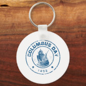 Columbus Day Schlüsselanhänger (Vorderseite)