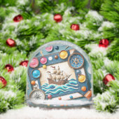 Columbus Day Snow Globe Schneekugeln (Weihnachten)