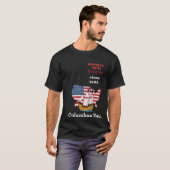 Columbus Day T-Shirt (Vorne ganz)