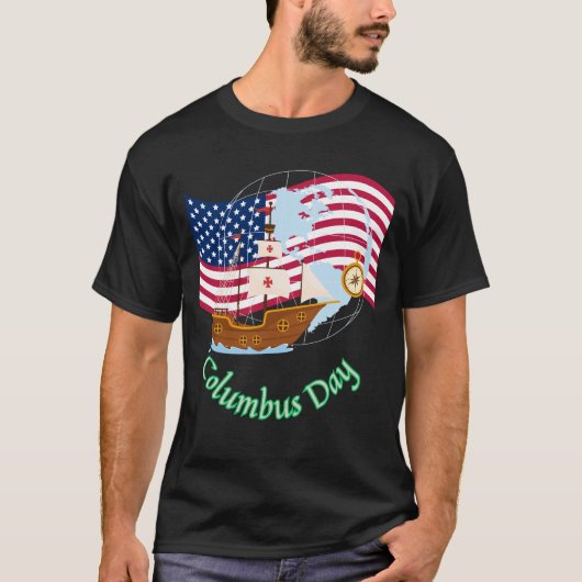 Columbus Day T-Shirt (Vorderseite)