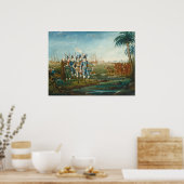 Columbus - F. Kemmelmeyer Fine Art Poster (Küche)