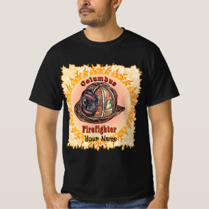 Columbus Feuerwehrmann T - Shirt
