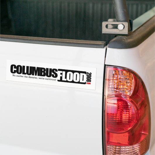 Columbus-Flut Autoaufkleber (Auf Lkw)