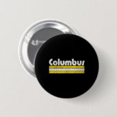 Columbus Fußball Vintage Stadt  Button (Vorne & Hinten)