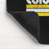 Columbus Fußball Vintage Stadt Mousepad (Ecke)