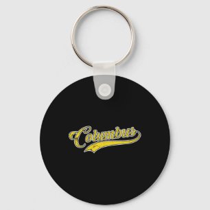 Columbus Fußballfan Vintage Schlüsselanhänger