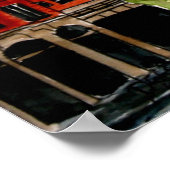 Columbus ga georgia Flusslauf Kunst, C... Poster (Ecke)