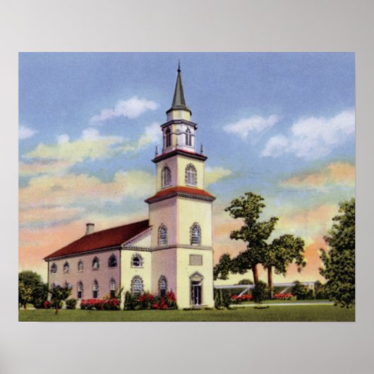 Columbus Georgia Fort Benning Kapelle Poster (Vorne)