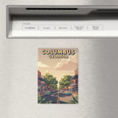 Columbus Georgia Reise Magnet (In Situ (Geschirrspüler))