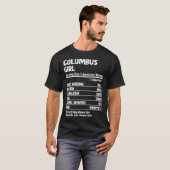 Columbus Girl T-Shirt (Vorne ganz)