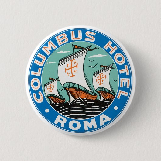 Columbus Hotel, Rom Button (Vorderseite)