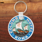 Columbus Hotel, Roma Schlüsselanhänger (Vorderseite)