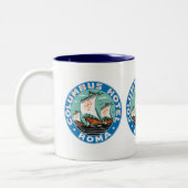 Columbus Hotel, Roma Zweifarbige Tasse (Links)