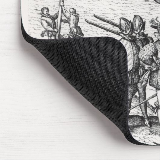 Columbus in, was zuerst Indien genannt wurde Mousepad (Ecke)