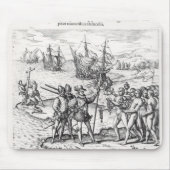 Columbus in, was zuerst Indien genannt wurde Mousepad (Vorne)