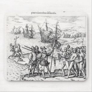 Columbus in, was zuerst Indien genannt wurde Mousepad