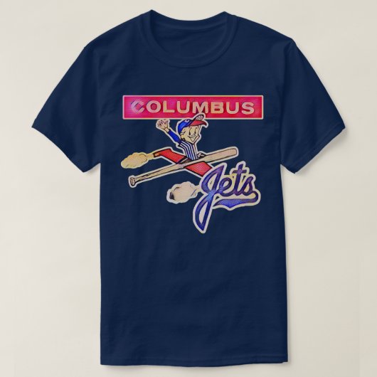 Columbus Jets Baseball T-Shirt (Design vorne)