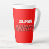 Columbus Knights Red Milchtasse (Rechte Ecke)