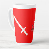 Columbus Knights Red Milchtasse (Linke Ecke)