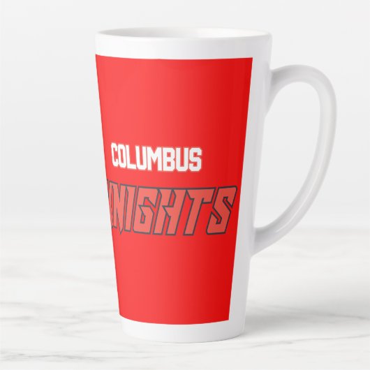 Columbus Knights Red Milchtasse (Rechts)