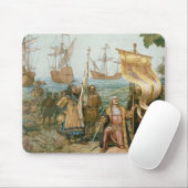 Columbus-Landung im Amerika Mousepad (Mit Mouse)