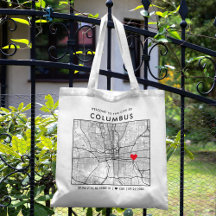 Columbus-Liebe-Locator | City Map Wedding Welcome